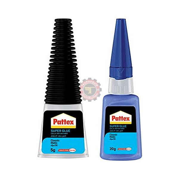Tube colle super glue PATTEX