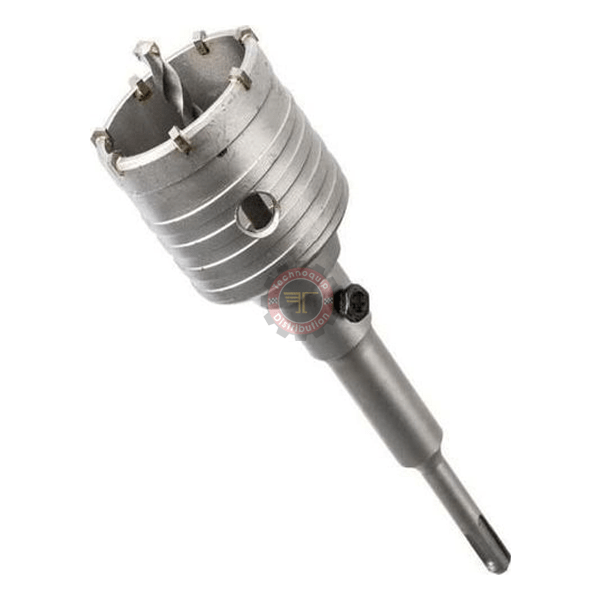 Jeu couronne carbure & adaptateur SDS Max