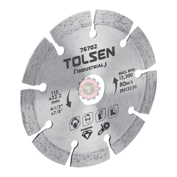 Disque diamant industriel