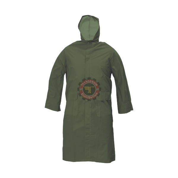 Manteau CETUS imperméable PVC vert