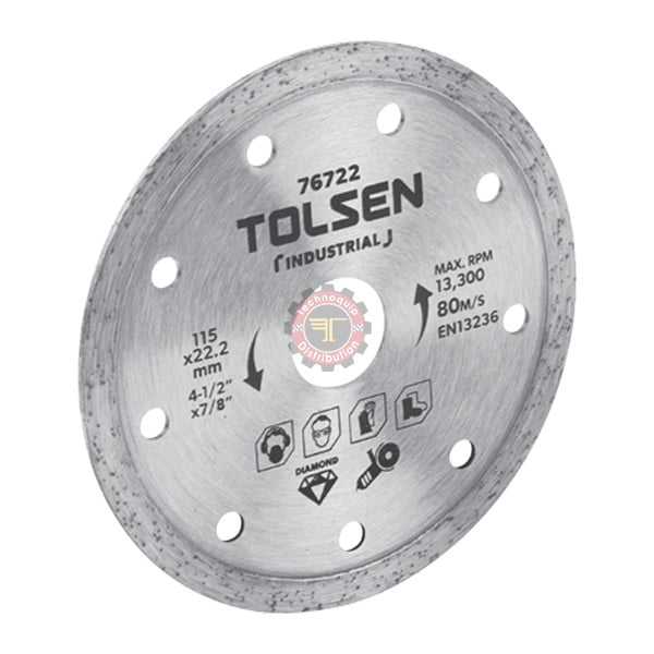 Disque diamant industriel TOLSEN