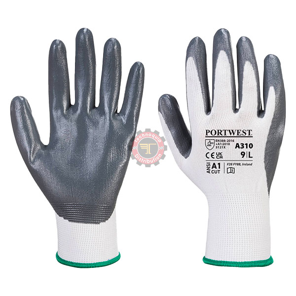 Gant Flexo Grip A310 enduit Nitrile