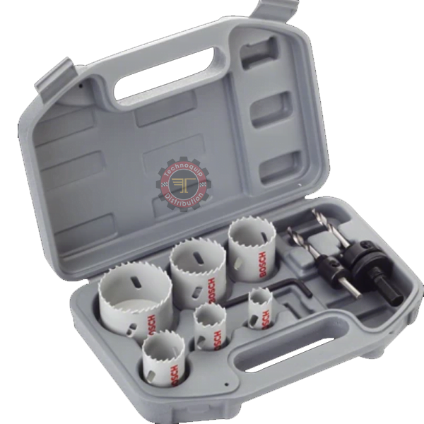 Coffret Scies Trépans Hss Bimétal 9pcs Bosch