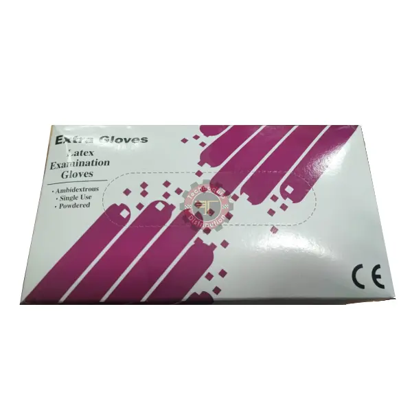 Gant d'examen latex extra gloves