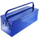 Boite à outils métallique bleu 7045