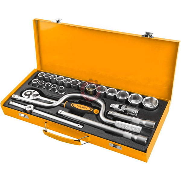 Jeu de 24 pièces pour cliquet 1/2" (industriel) CR-V