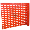 Filet de chantier orange