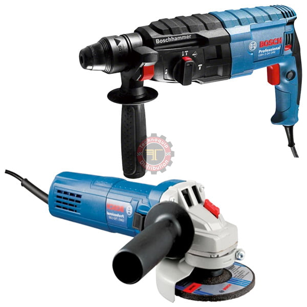 Perforateur GBH 2-24 DRE & Meuleuse GWS 750-115