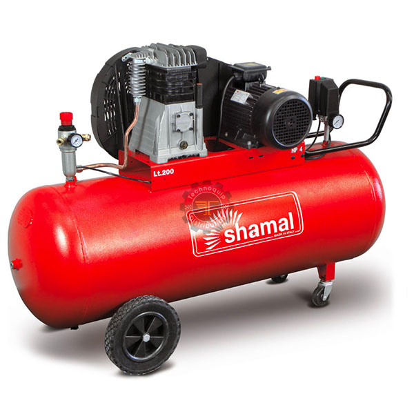 Compresseur à piston 270l Shamal triphasé