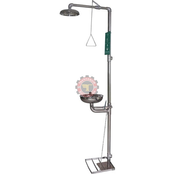 Douche plus douche oculaire SS-S150 en acier inoxydable