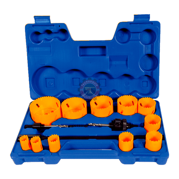 Coffret de scie à trépan bimetal HSS