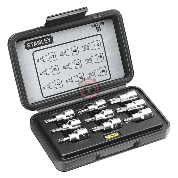 Coffret de douilles TROX 9 pièces
