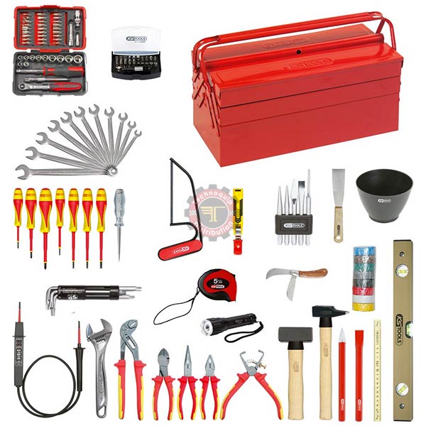 Caisse à outils isolés 1000V 137 pièces