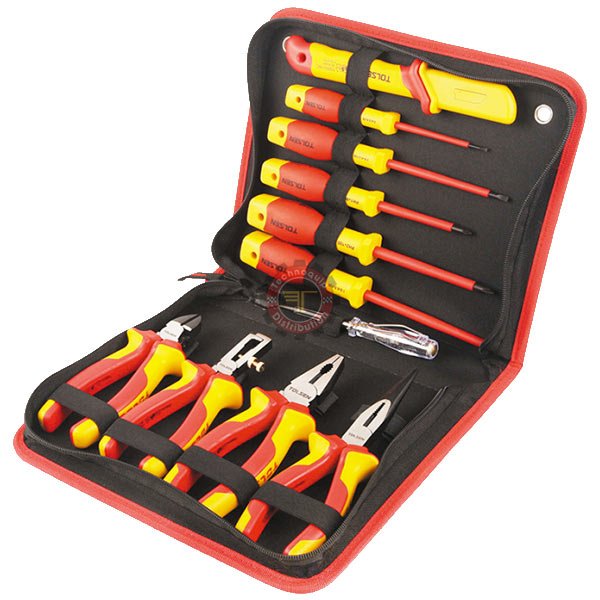 Jeu de 11 outils isolées 1000V