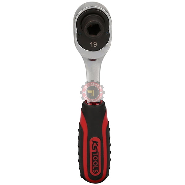 Mini Cliquet 1/4" CHROMEplus 72 dents