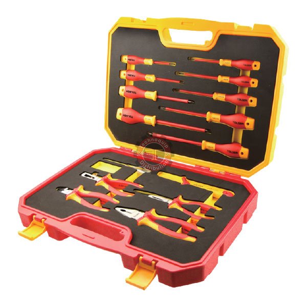 Jeu de 15 outils isolées 1000V