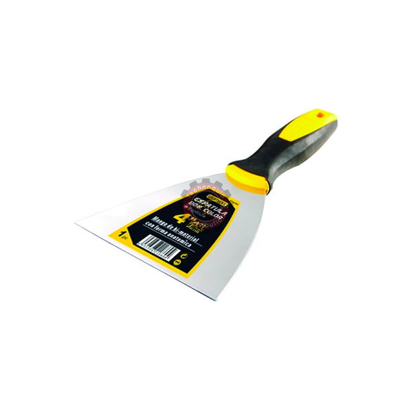 Couteau mastic manche en plastique 3"
