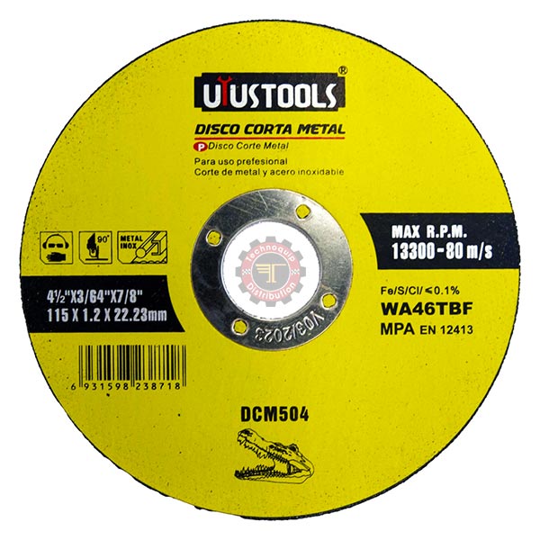 Disque à tronçonner INOX 115*1*22.23MM