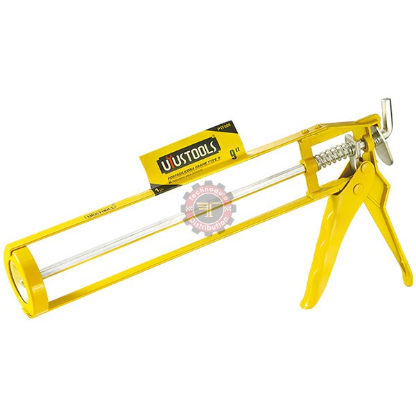 Pistolet à silicone professionnel 9" PTF009