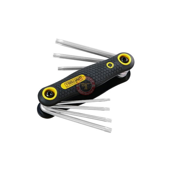 Jeu de 8 clés mâles pliant TORX T10-T40