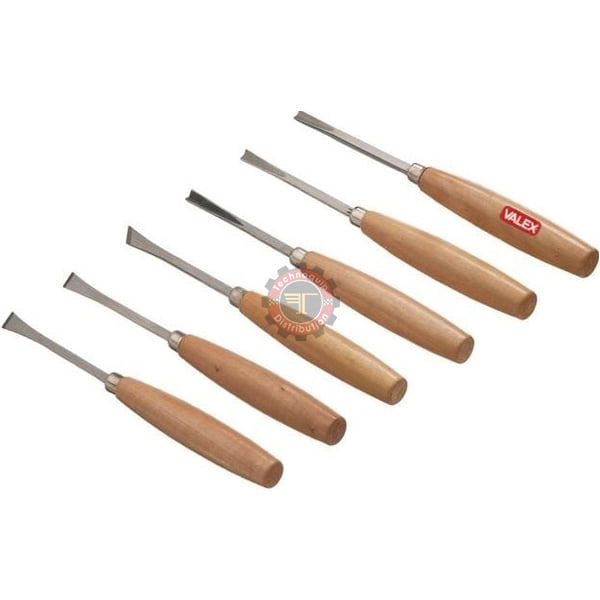 Jeu de 6 lames à bois VALEX