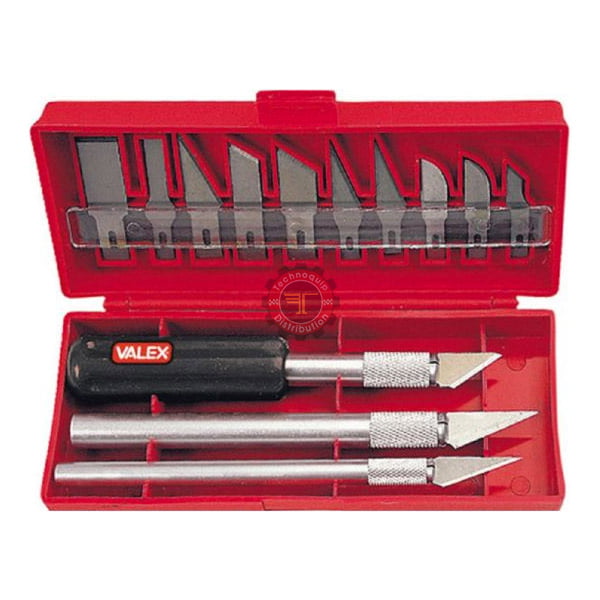 Coffret de 3 cutters & 13 lames