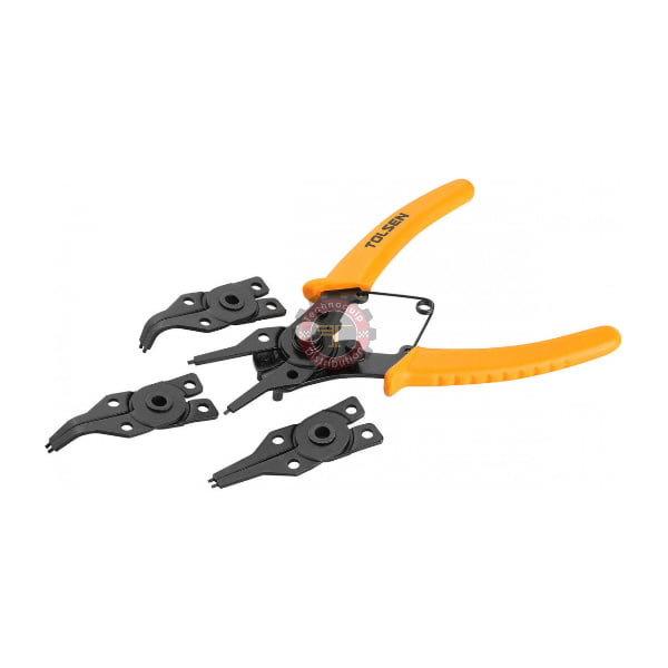 Jeu de pinces pour circlip 4 EN 1