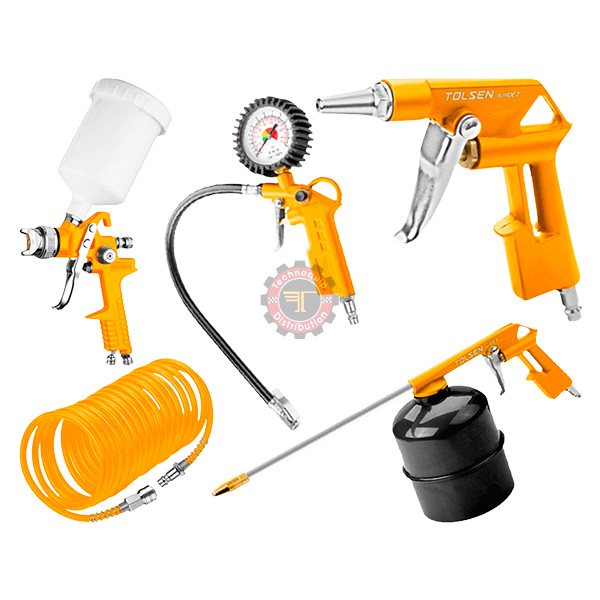 Coffret de 5 outils pneumatiques