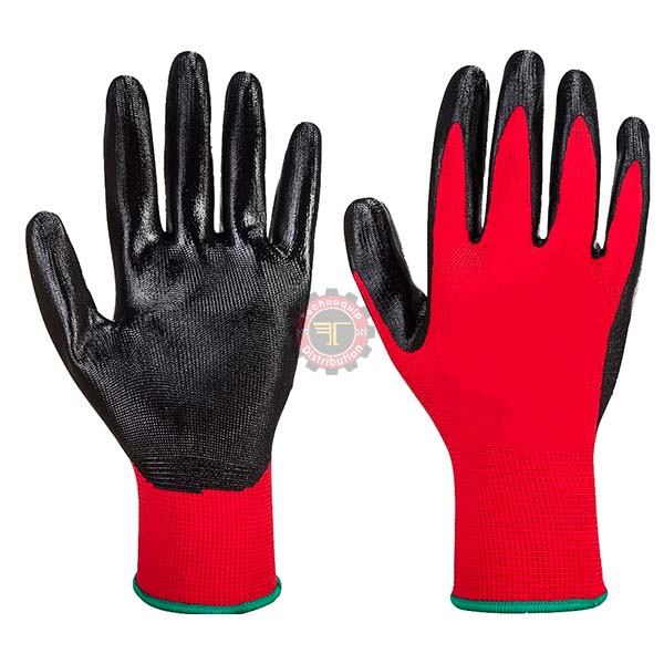 Gants de travail en nitrile