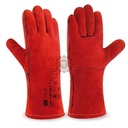 Gant anti chaleur rouge
