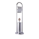 Support brosse et papier CHROME