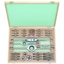 Coffret tarauds filières au pouce 31 pièces