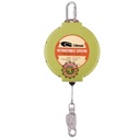 Dispositif anti chute 4 mm à rappel automatique - câble galvanisé