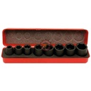Coffret metal douilles Impact 1/2