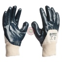 Gant coupe cousu en coton avec enduction nitrile imperméable