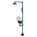 Douche plus douche oculaire S100 en acier galvanisé
