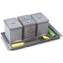 Kit Poubelle Tiroir 906 Gris