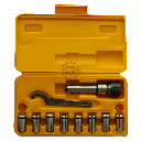 Coffret de mandrin porte-pince cône CM4