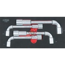 Module de clés à pipe débouchées 6 pans
