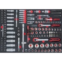 Module de douilles et accessoires 175 pièces