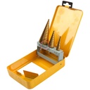 Coffret mèche acier conique 3 pièces