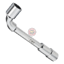 Clé à pipe débouchée Cr-V