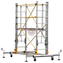 Échafaudage aluminium modulaire