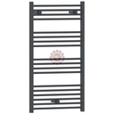 Sèche serviettes aluminium noir GIVRÉ