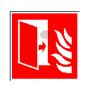 Panneau Porte coupe-feu