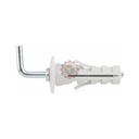 Cheville angle droit