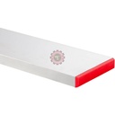 Règle de maçon aluminium 30x60 mm