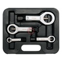 Coffret de 4 casse écrous 9-27mm CrV HRC 40-45