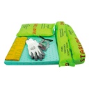 kit de déversement des produits chimiques 30L