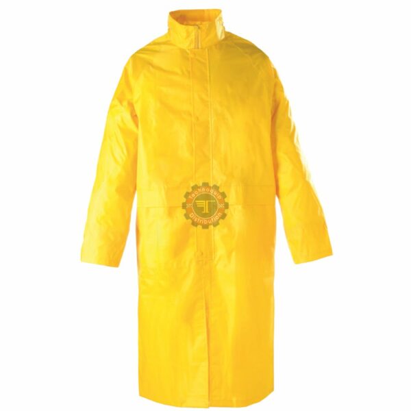Manteau de pluie jaune mperméable pluie ensemble sécurité EPI équipement de protection individuelle tunisie technoquip distribution